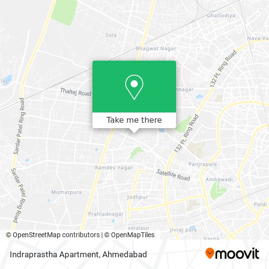 Indraprastha Apartment map