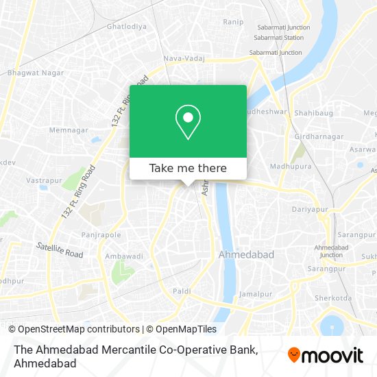 The Ahmedabad Mercantile Co-Operative Bank map