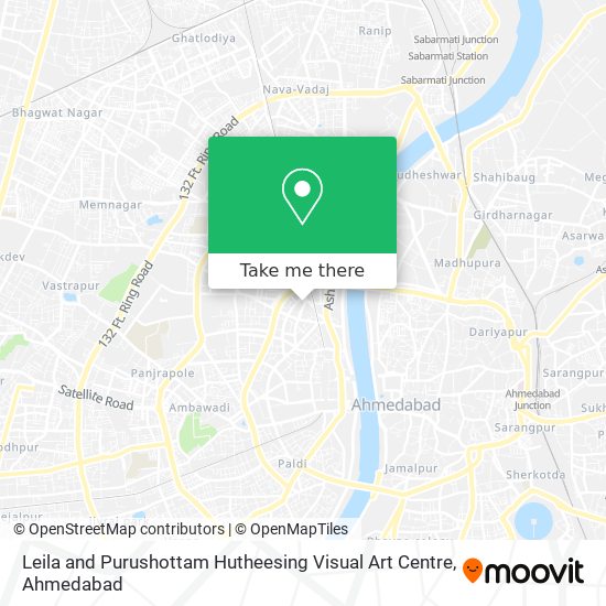 Leila and Purushottam Hutheesing Visual Art Centre map