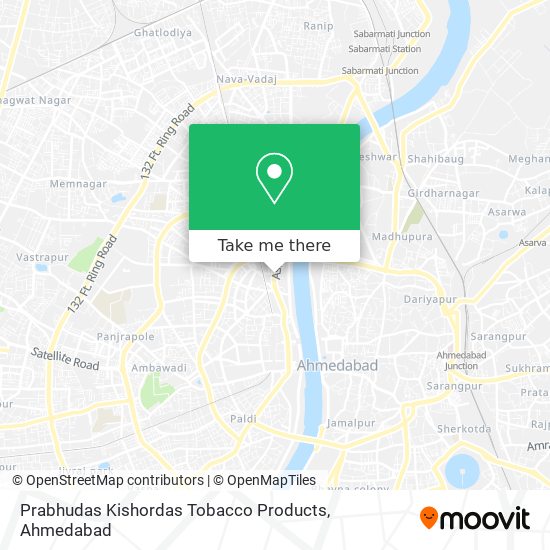 Prabhudas Kishordas Tobacco Products map