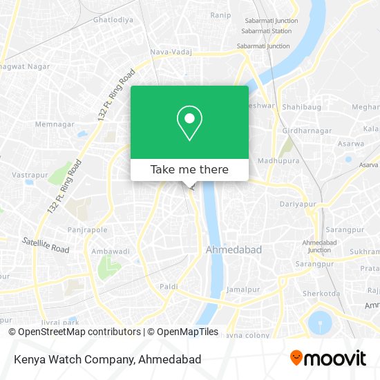 Kenya Watch Company map