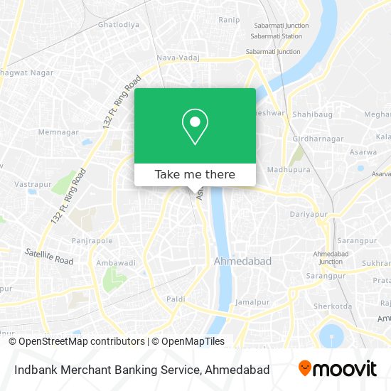 Indbank Merchant Banking Service map