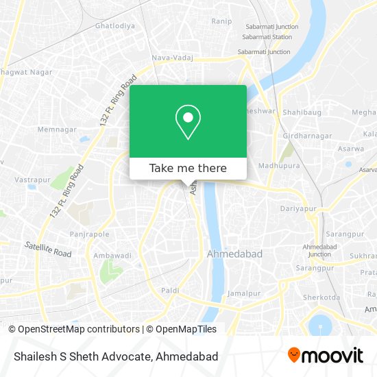 Shailesh S Sheth Advocate map