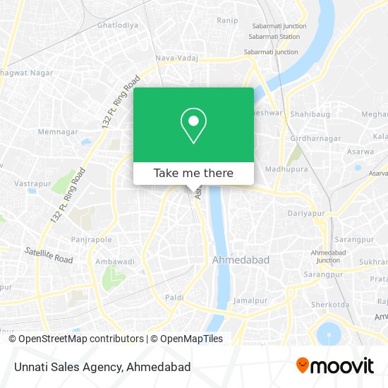 Unnati Sales Agency map