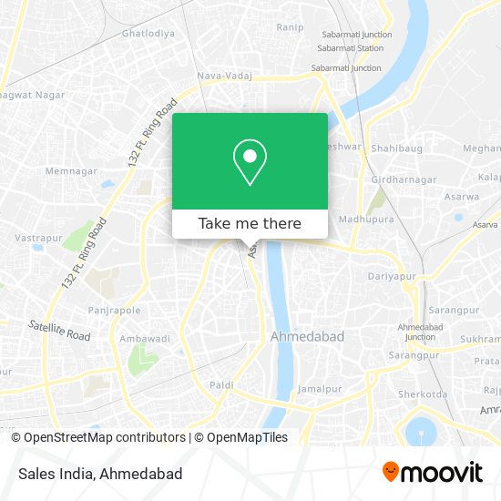 Sales India map