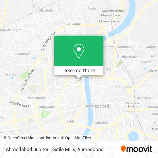 Ahmedabad Jupiter Textile Mills map