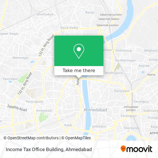 Income Tax Office Building map