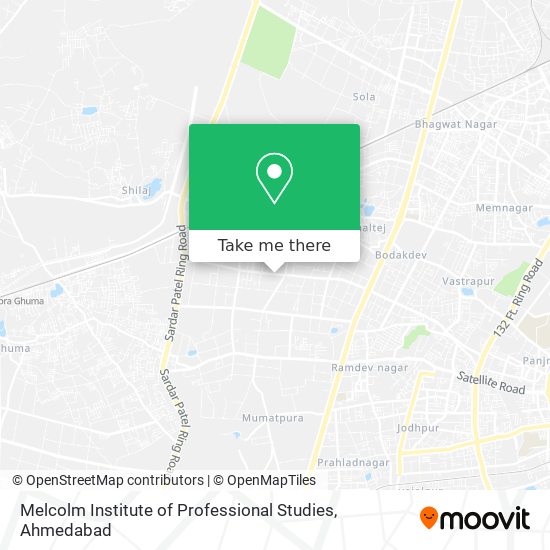 Melcolm Institute of Professional Studies map