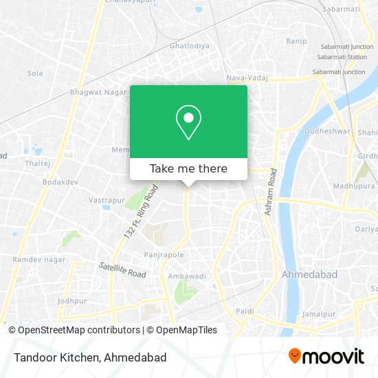 Tandoor Kitchen map