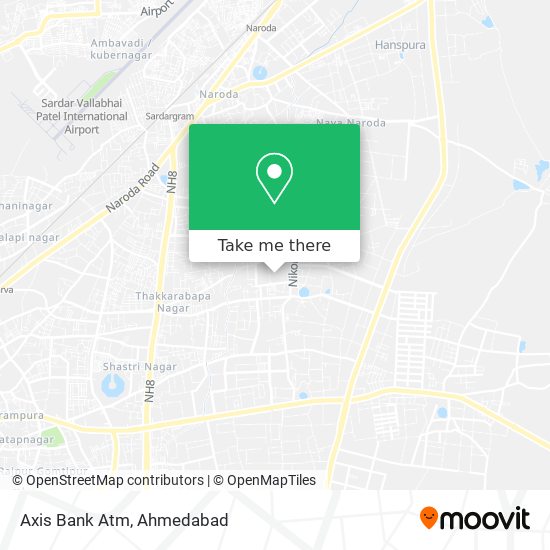 Axis Bank Atm map