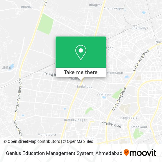 Genius Education Management System map