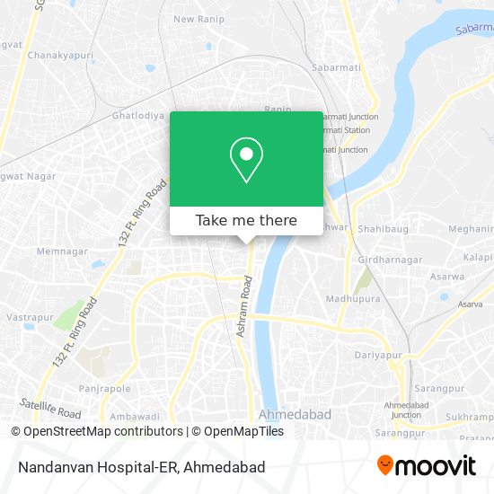 Nandanvan Hospital-ER map