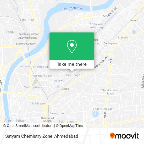 Satyam Chemistry Zone map