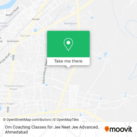 Om Coaching Classes for Jee Neet Jee Advanced map