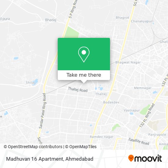 Madhuvan 16 Apartment map