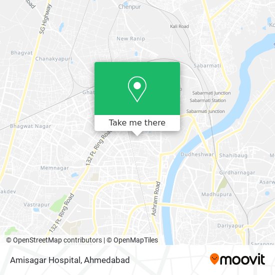 Amisagar Hospital map