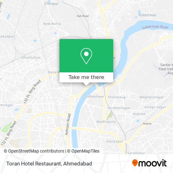 Toran Hotel Restaurant map