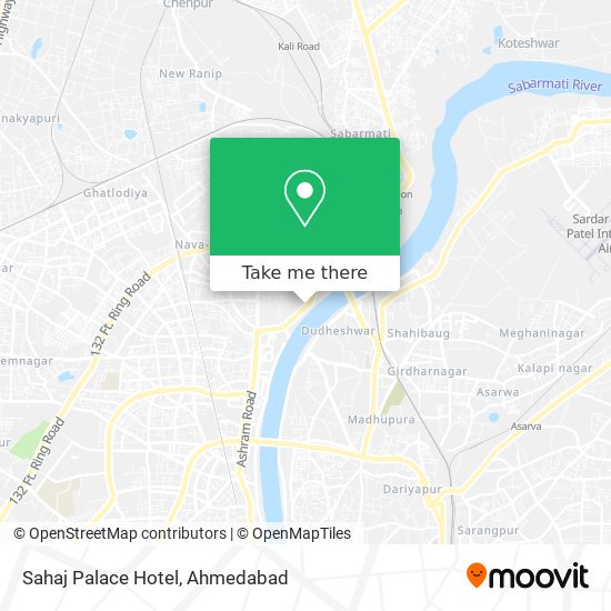 Sahaj Palace Hotel map