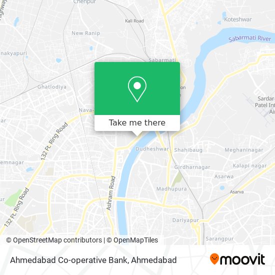 Ahmedabad Co-operative Bank map