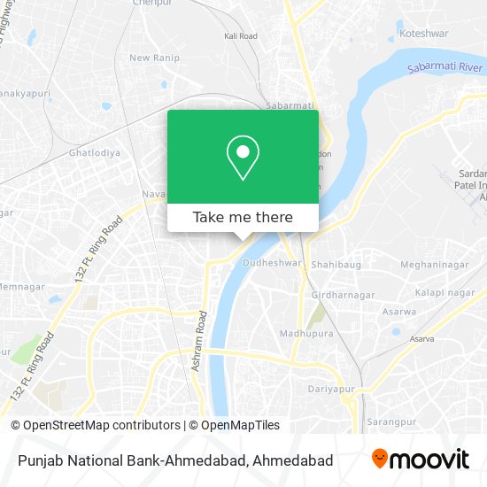 Punjab National Bank-Ahmedabad map