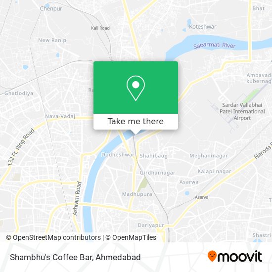 Shambhu's Coffee Bar map