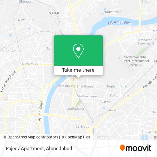 Rajeev Apartment map