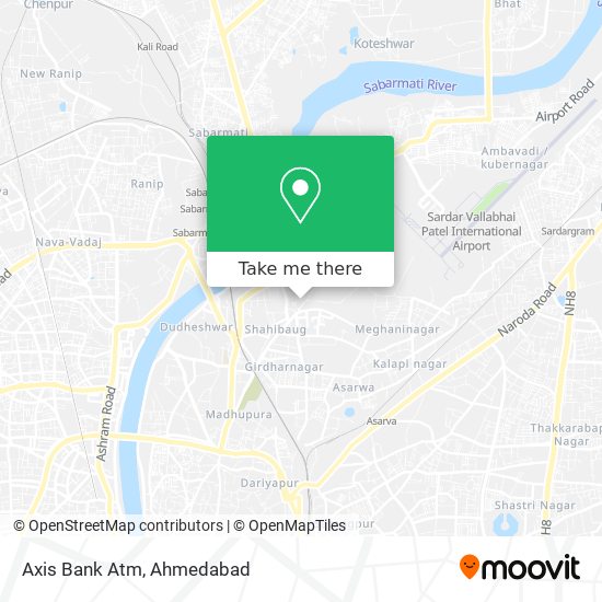 Axis Bank Atm map