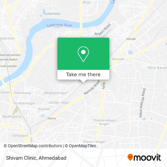 Shivam Clinic map