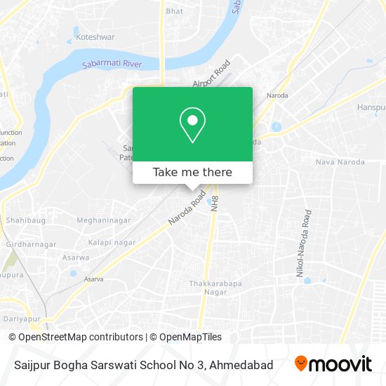 Saijpur Bogha Sarswati School No 3 map