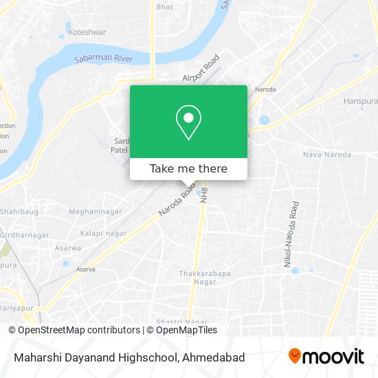 Maharshi Dayanand Highschool map