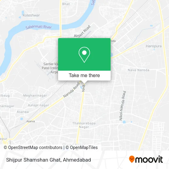 Shijpur Shamshan Ghat map