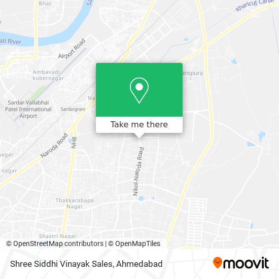 Shree Siddhi Vinayak Sales map