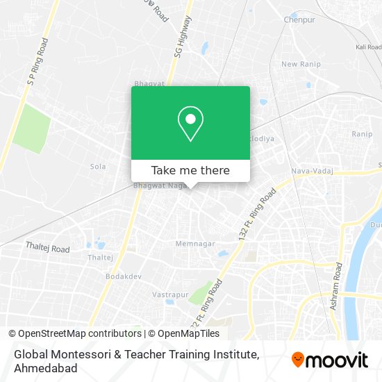 Global Montessori & Teacher Training Institute map