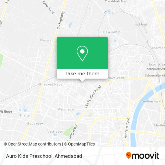 Auro Kids Preschool map