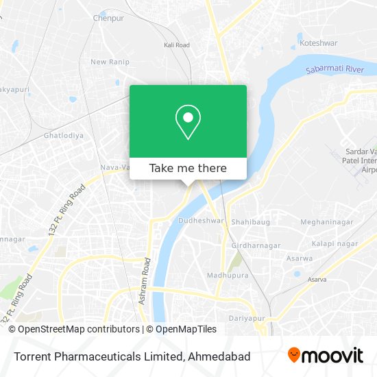 Torrent Pharmaceuticals Limited map