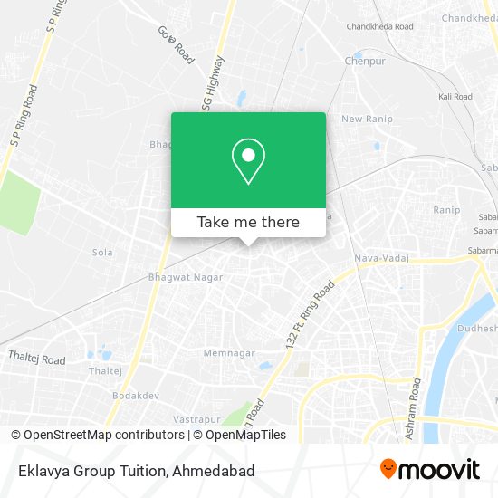 Eklavya Group Tuition map