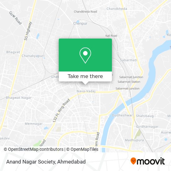 Anand Nagar Society map