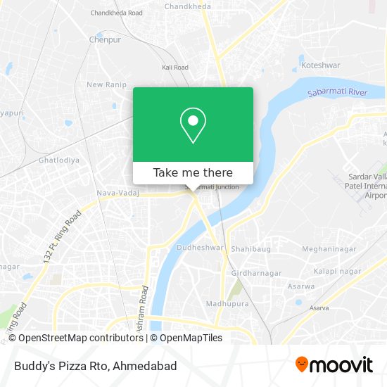 Buddy's Pizza Rto map