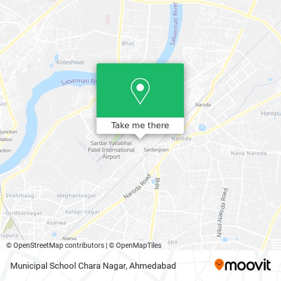 Municipal School Chara Nagar map