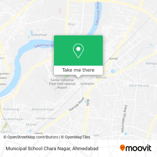Municipal School Chara Nagar map