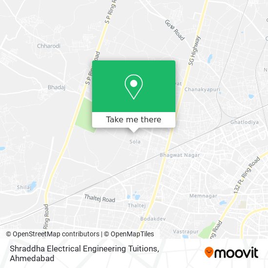 Shraddha Electrical Engineering Tuitions map