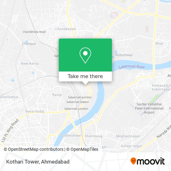 Kothari Tower map