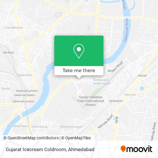 Gujarat Icecream Coldroom map