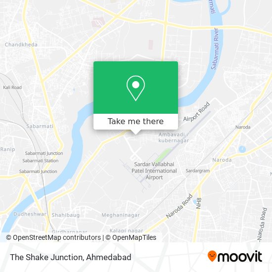 The Shake Junction map