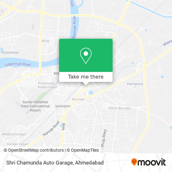 Shri Chamunda Auto Garage map