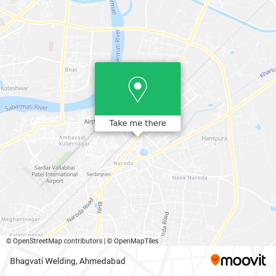 Bhagvati Welding map