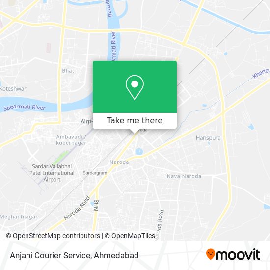 Anjani Courier Service map