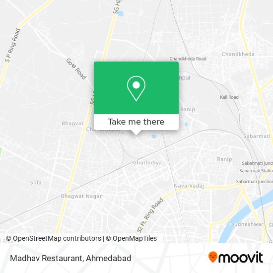 Madhav Restaurant map