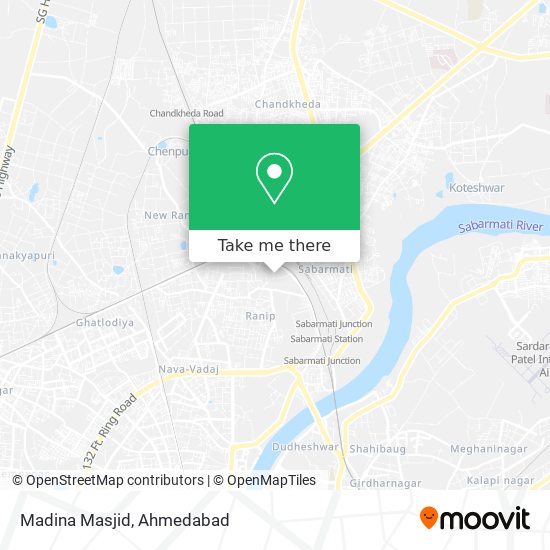Madina Masjid map