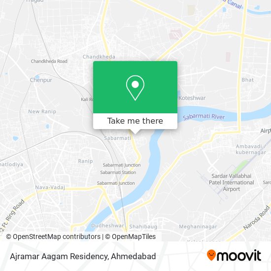 Ajramar Aagam Residency map